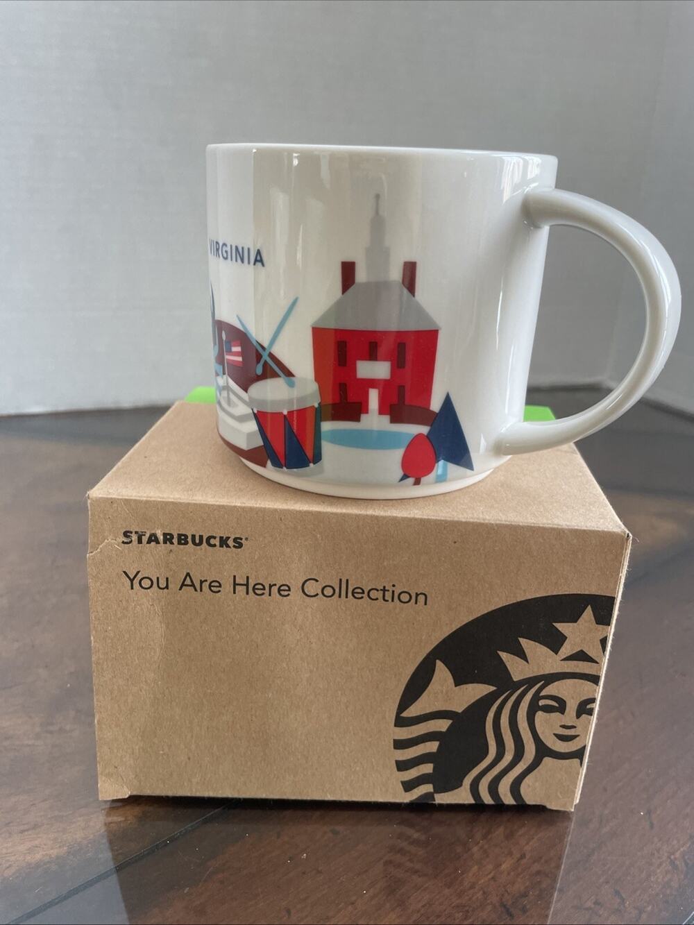 Starbucks Virginia You Are Here Collection Coffee Tea Mug Cup 14 oz 2014